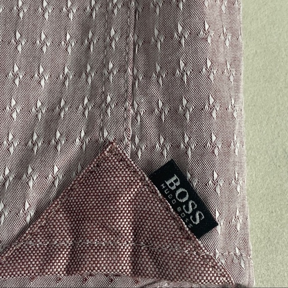 HUGO BOSS Robb Button Up Short Sleeve Men's Shirt - Picture 14 of 14